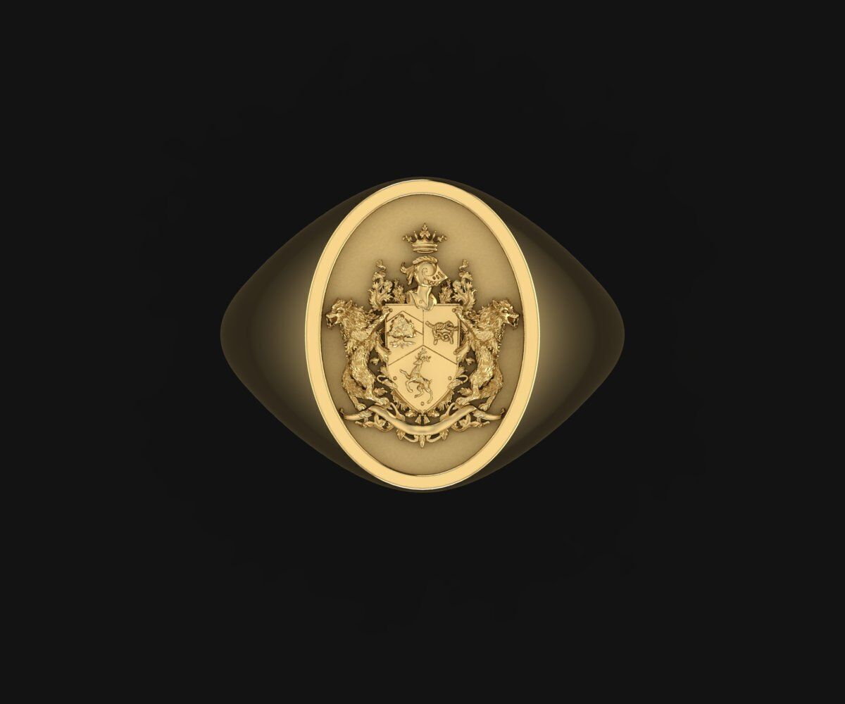 Wolfguard Emblem 3D print model_4