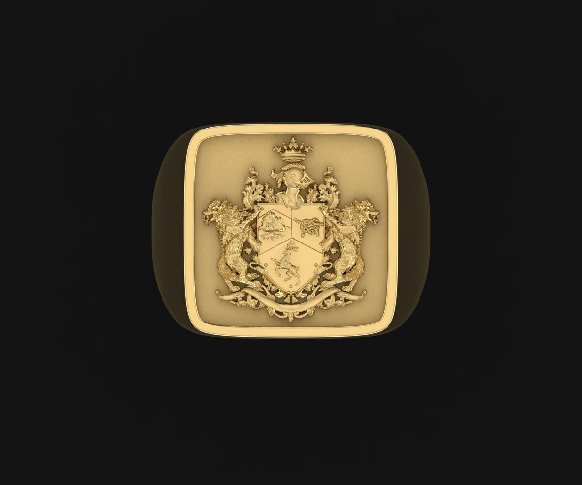 Wolfguard Emblem 3D print model_6