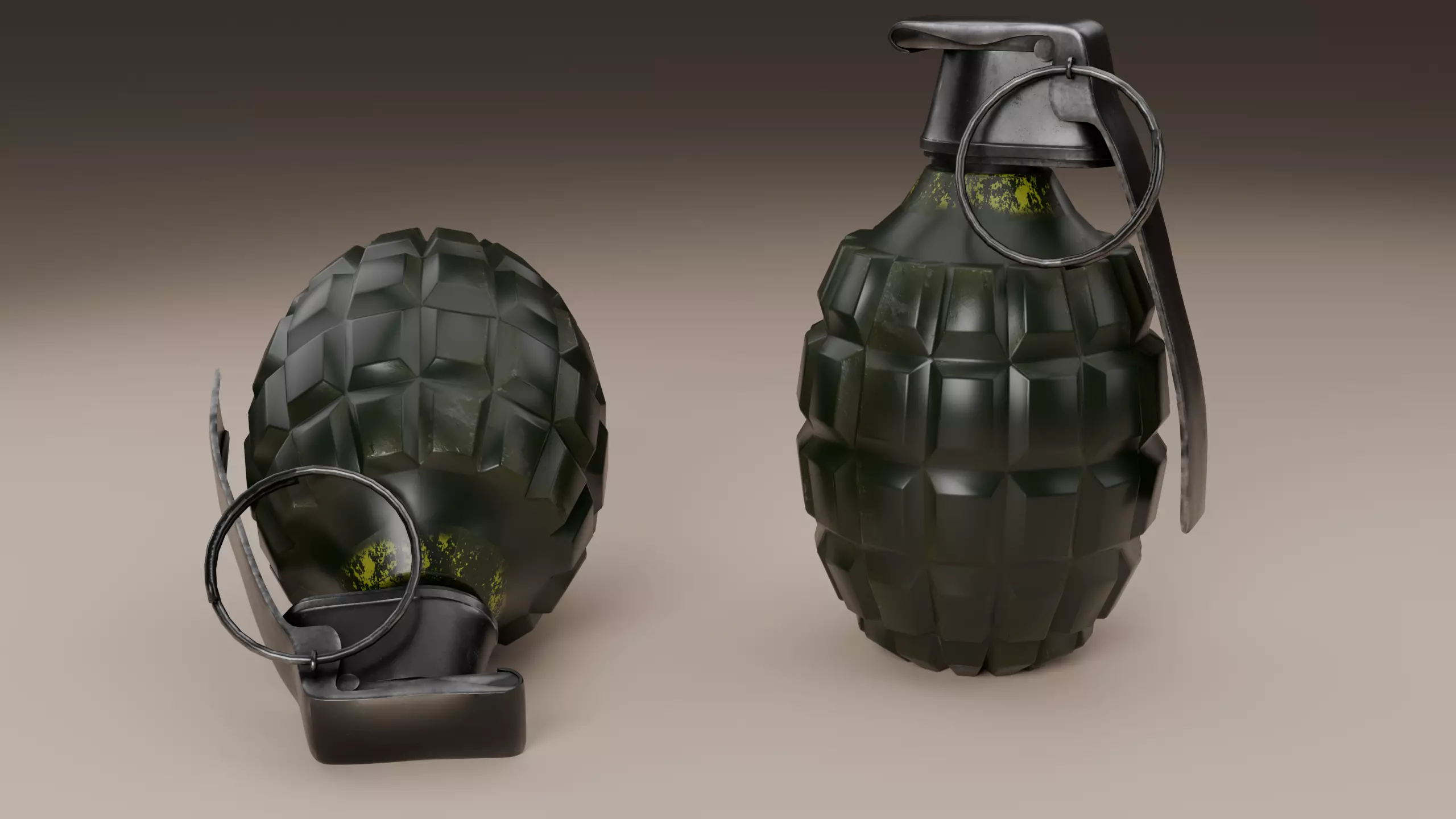 Hand Grenade 3D model