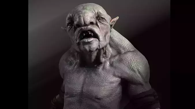 Troll 7 Game-ready Character Low-poly 3D model