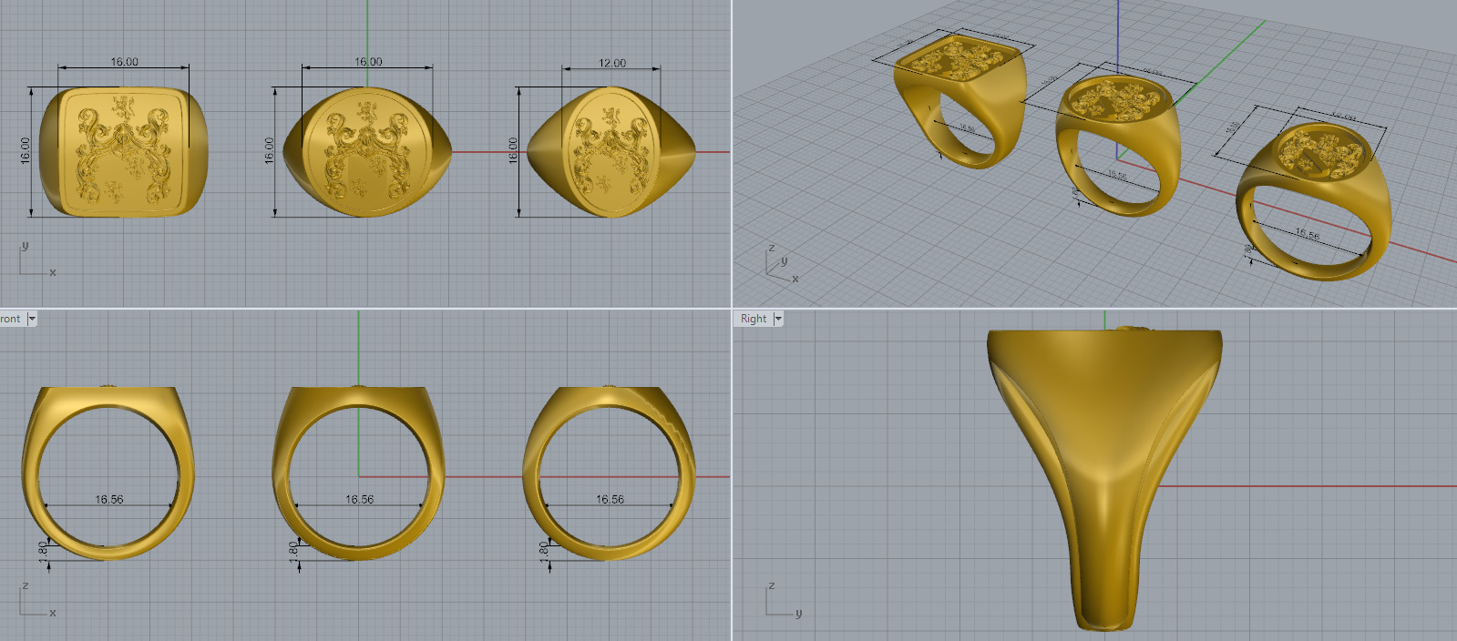 Lionhelm 3D print model_3