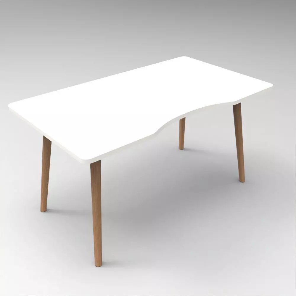 Table078 Low-poly 3D model_0