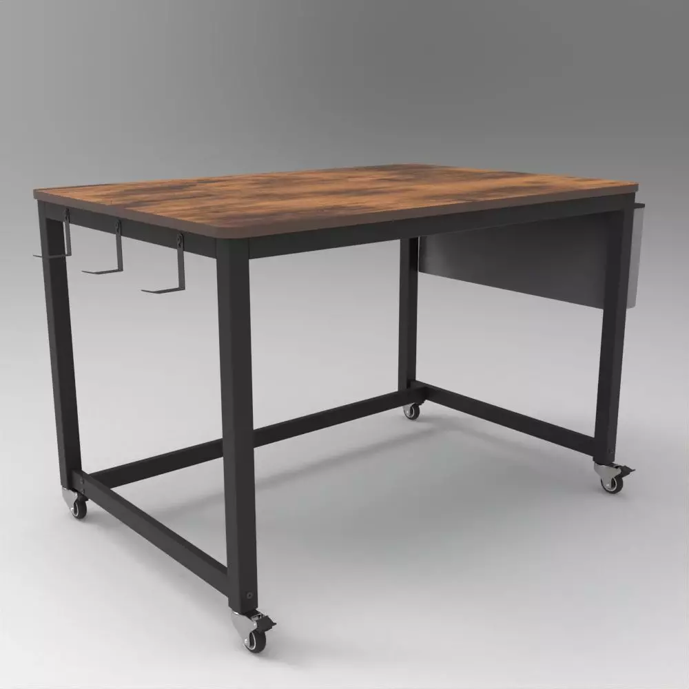 Table076 Low-poly 3D model_0