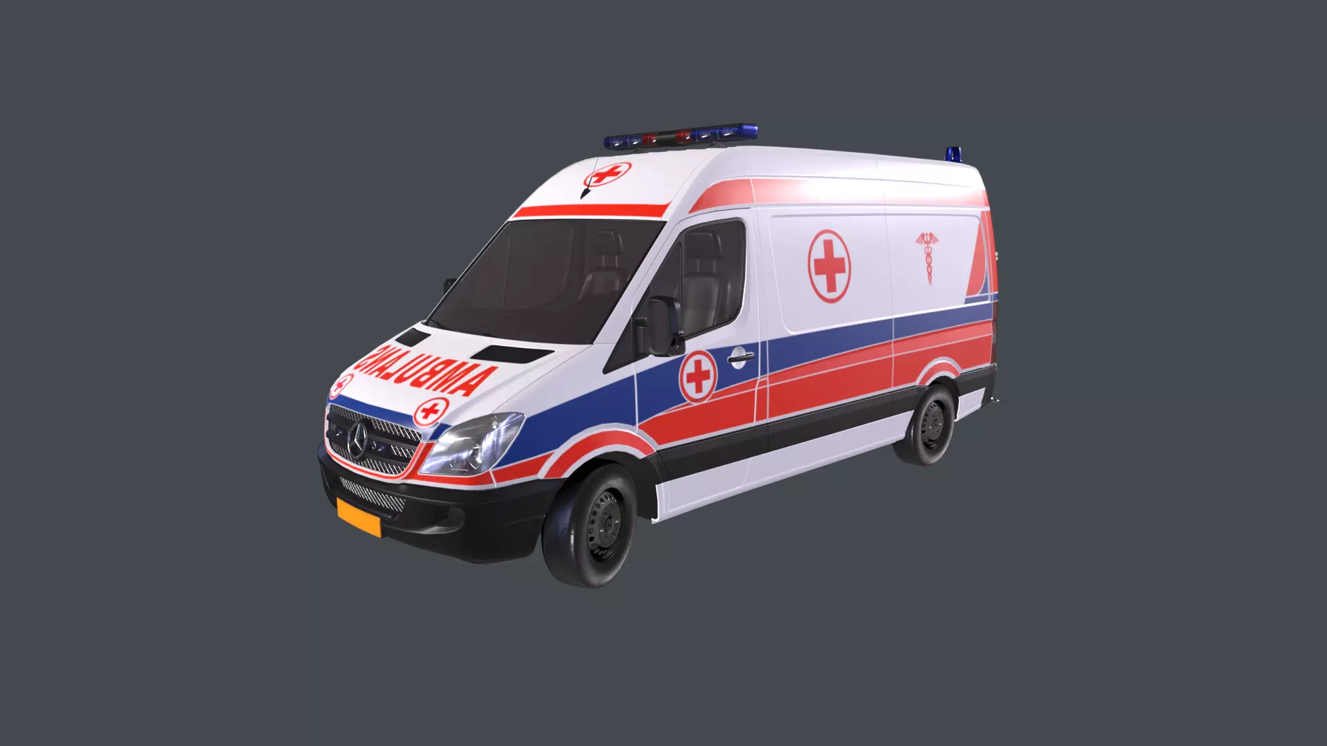 Ambulance 3D model