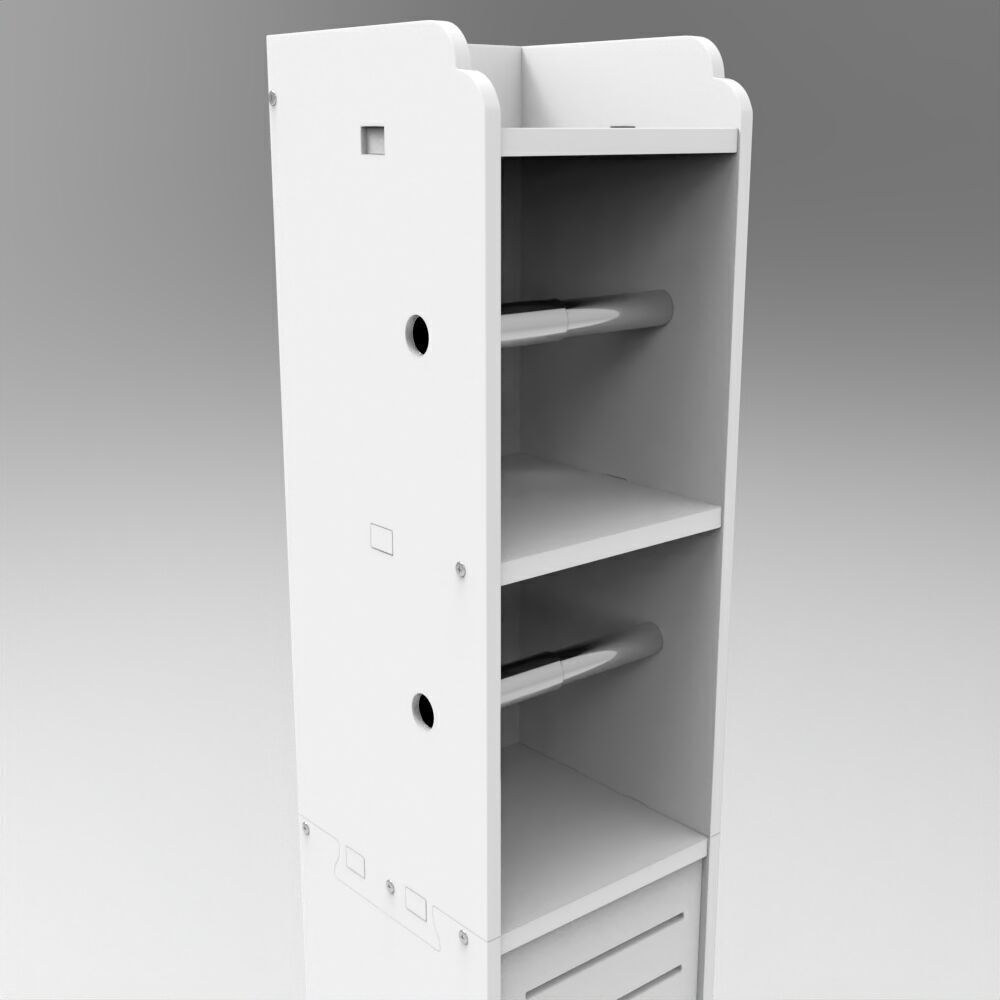 Table068 Low-poly 3D model_2