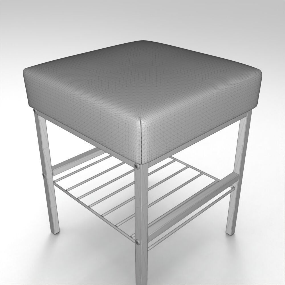 Table066 Low-poly 3D model_6