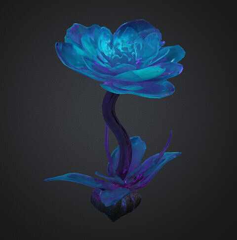 Scifi Fantasy Plant 3D model