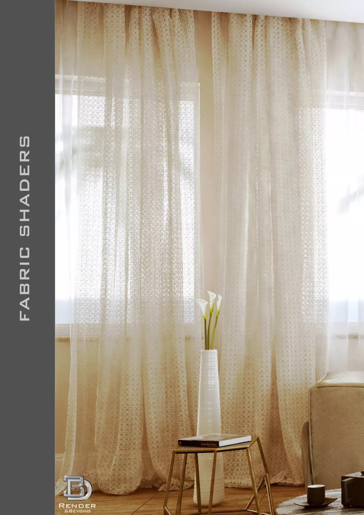 Shaders for VrayforC4D - Bundle 01 Fabric 3D model_0