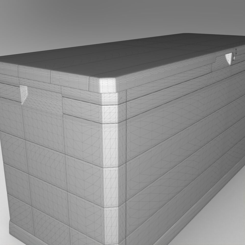 Table062 Low-poly 3D model_4