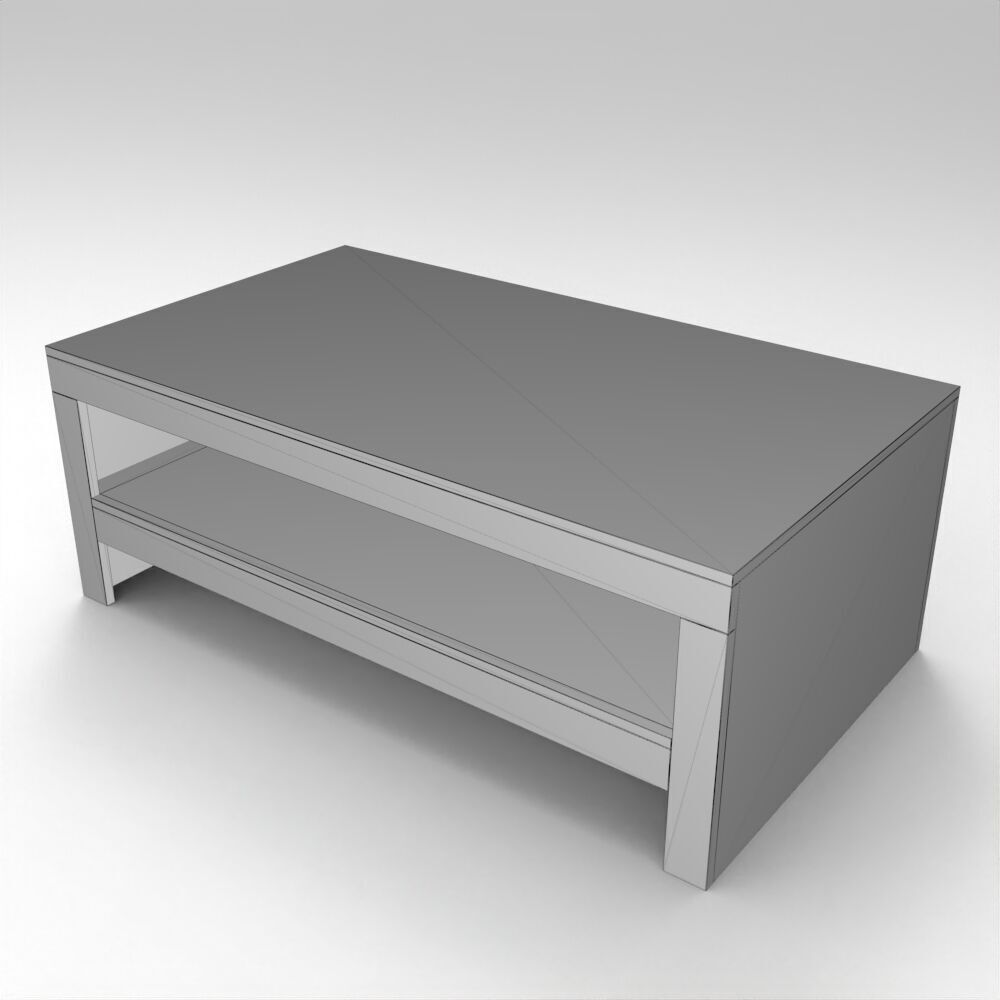 Table058 Low-poly 3D model_7