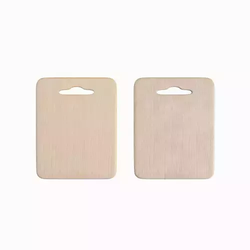 Cutting Board Set B Low-poly 3D model