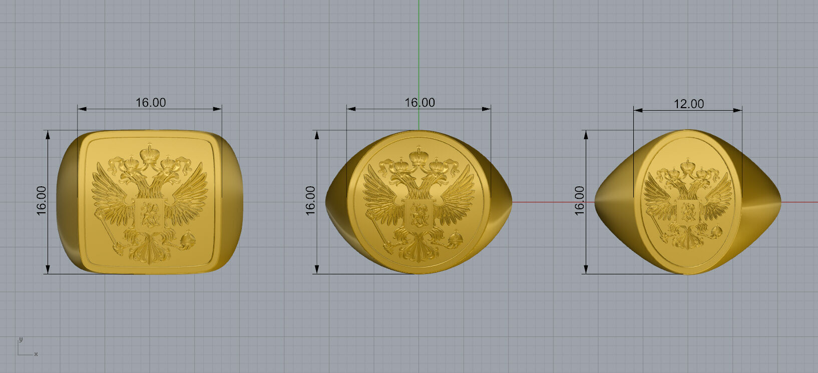 Eagle of Empire 3D print model_7