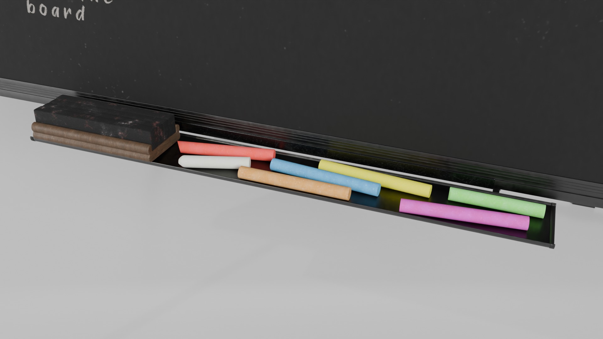 Education Ultimate Bundle - Customizable Writing Boards 3D Model Collection_27