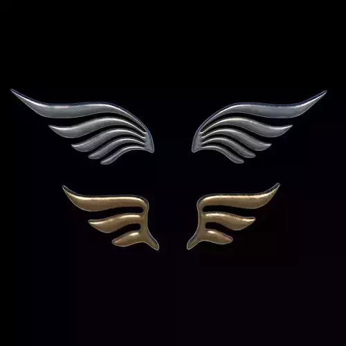Eagle Wing 03 3D model