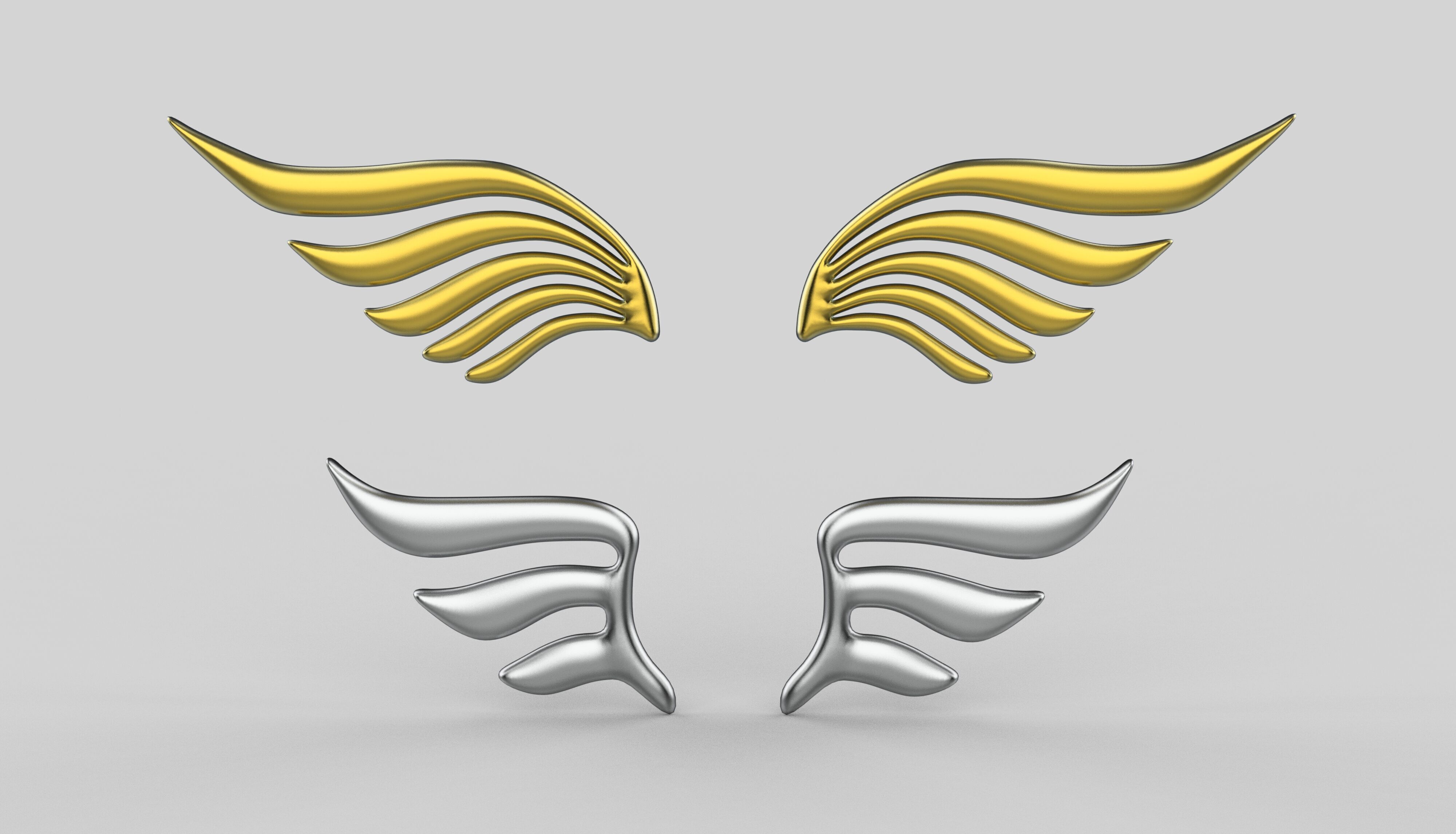 Eagle Wing 03 3D model_7
