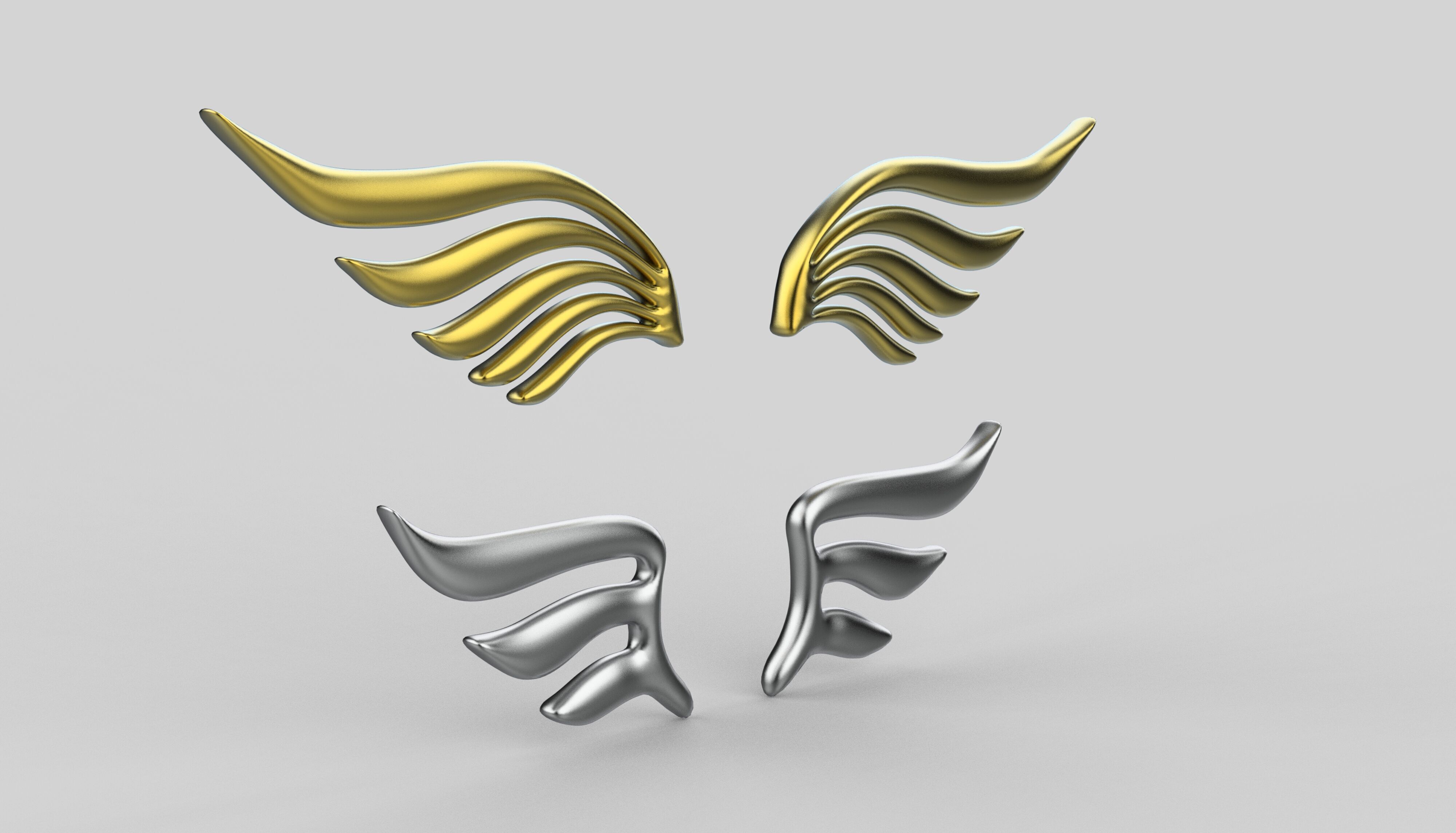Eagle Wing 03 3D model_10