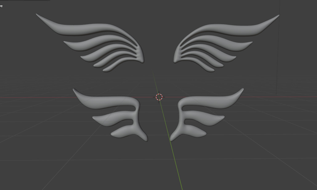 Eagle Wing 03 3D model_11