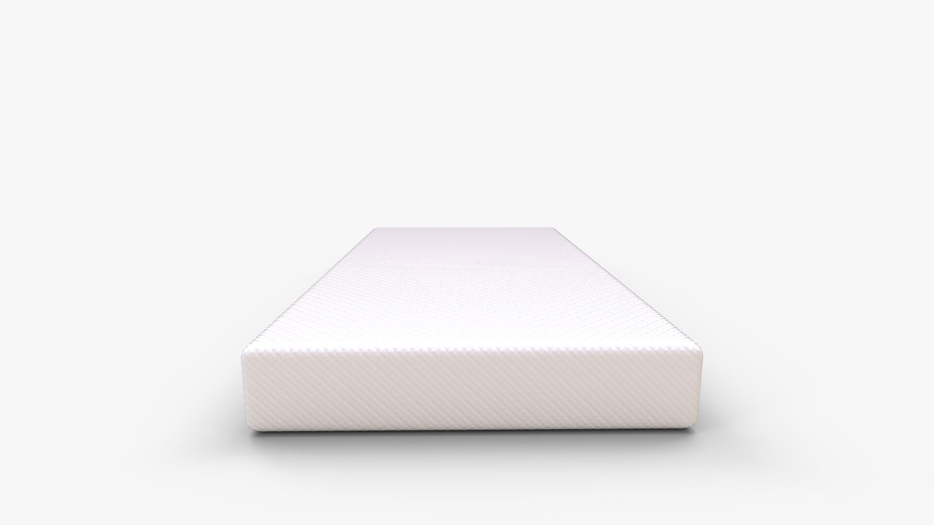 Zinus Memory Foam Narrow Twin Mattress 3D model_4