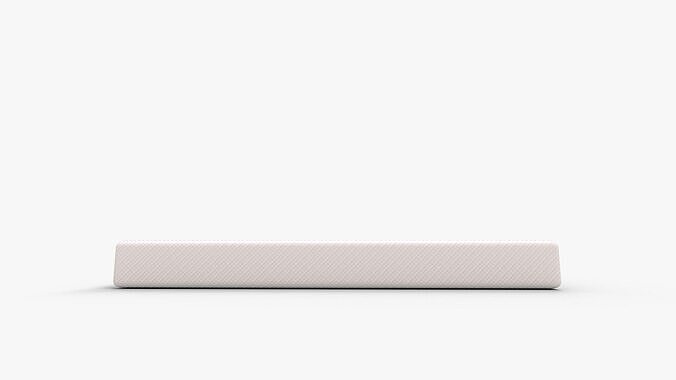 Zinus Memory Foam Narrow Twin Mattress 3D model 7