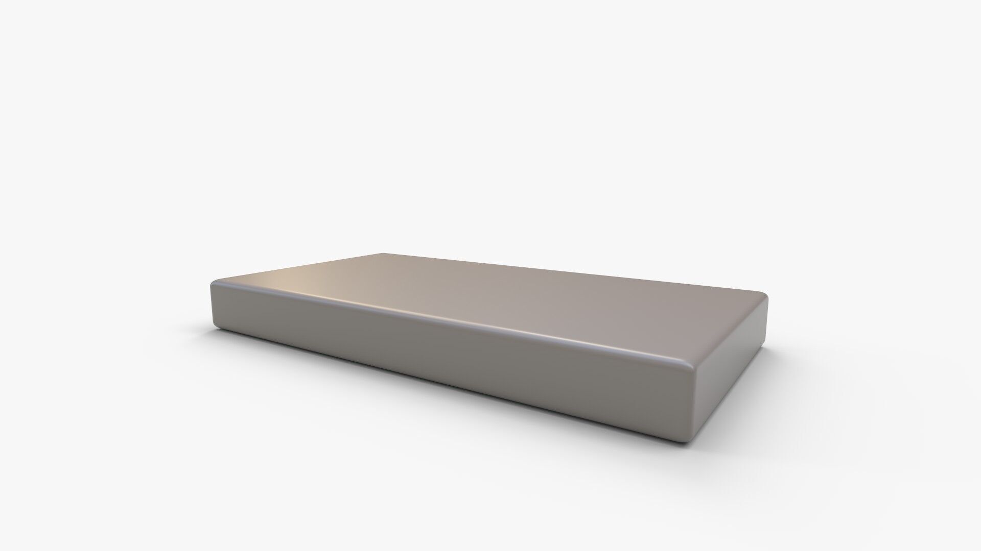 Zinus Memory Foam Narrow Twin Mattress 3D model_9