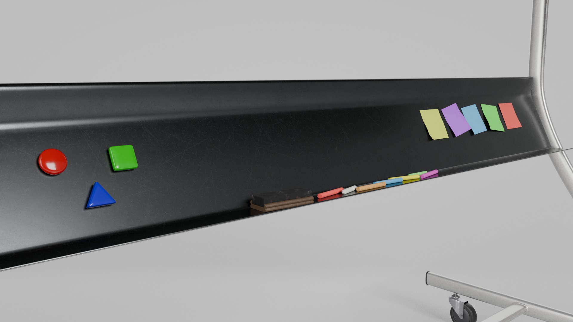 Architectural Visualization Kit - Customizable Writing Boards 3D Model Collection_12