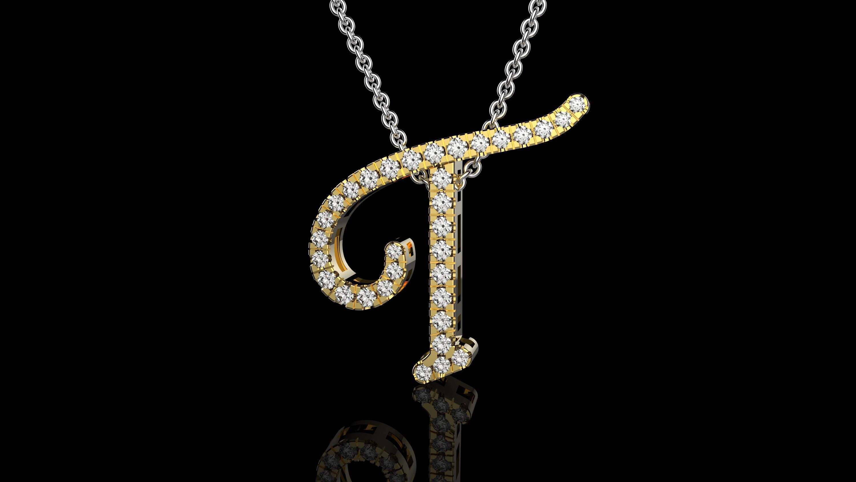 PENDANTS T 3D print model_1