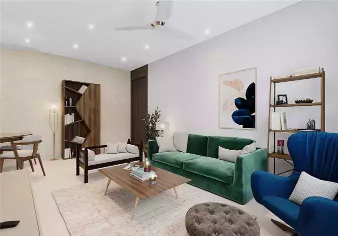 LIVING AND DINING AREA DS005