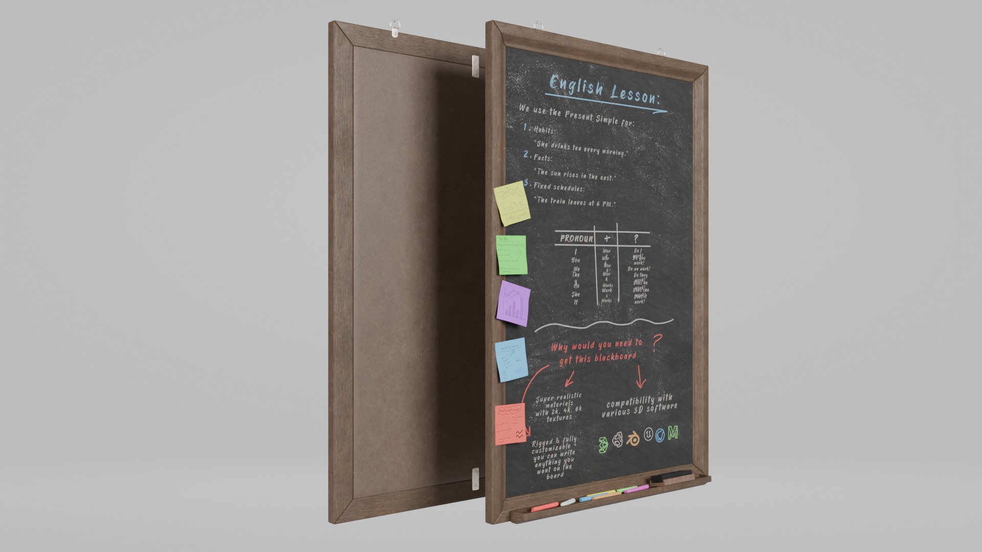 Designer Aesthetic Collection - Customizable Writing Boards _8