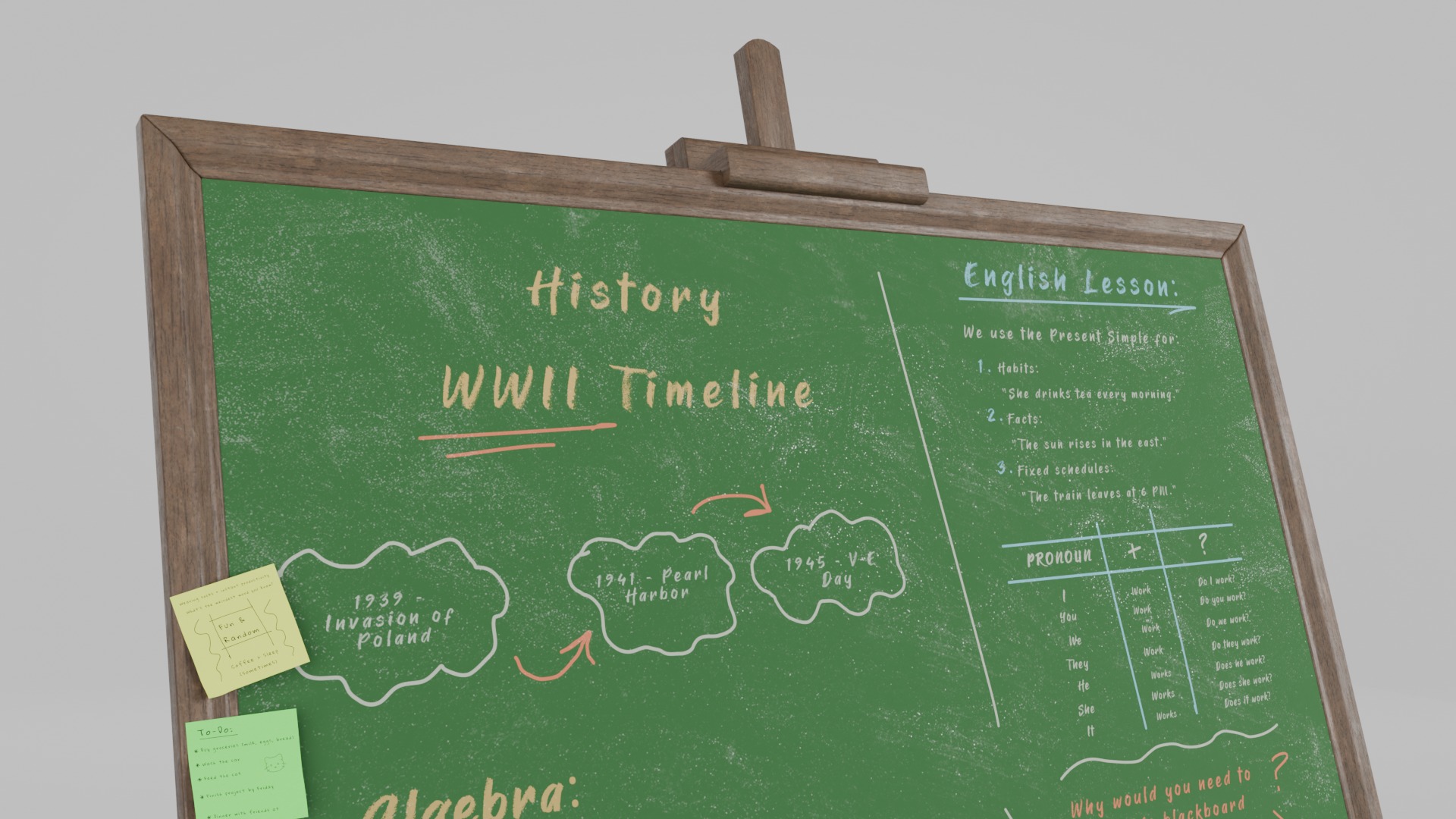 Designer Aesthetic Collection - Customizable Writing Boards _30