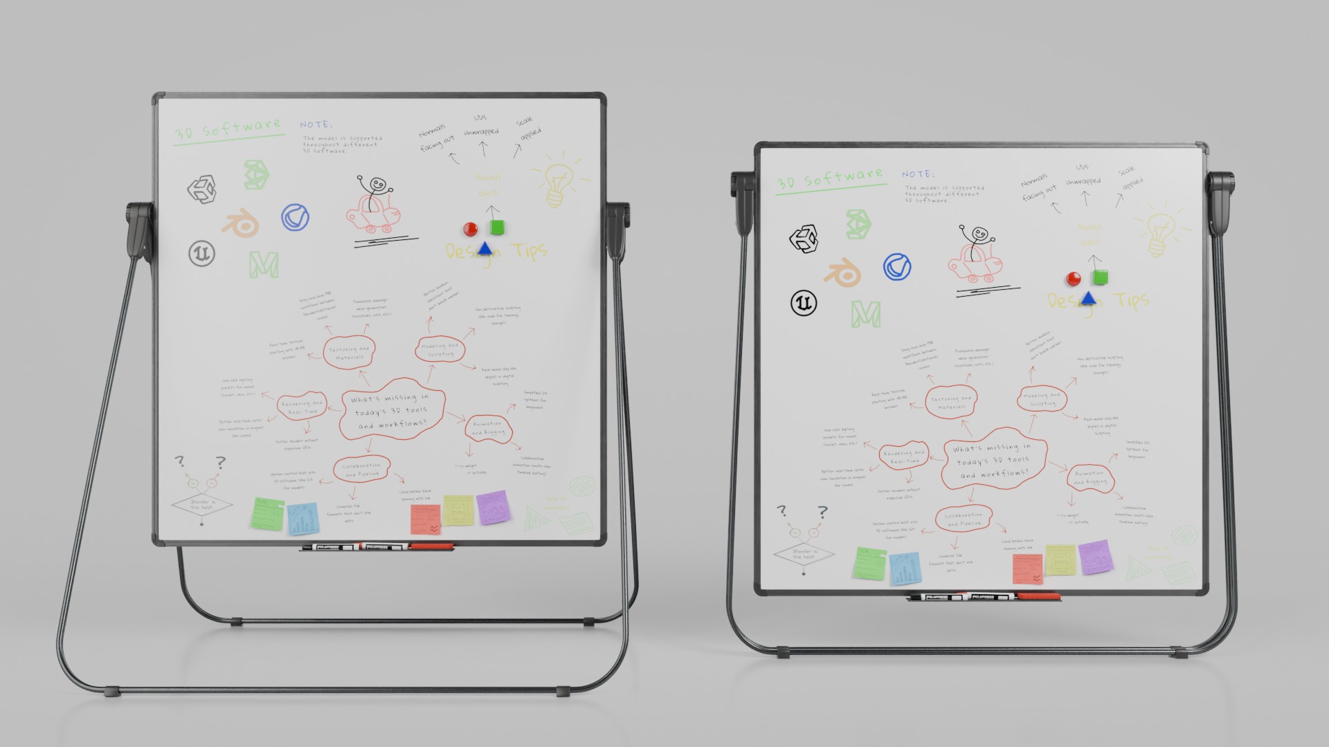 Designer Aesthetic Collection - Customizable Writing Boards _46