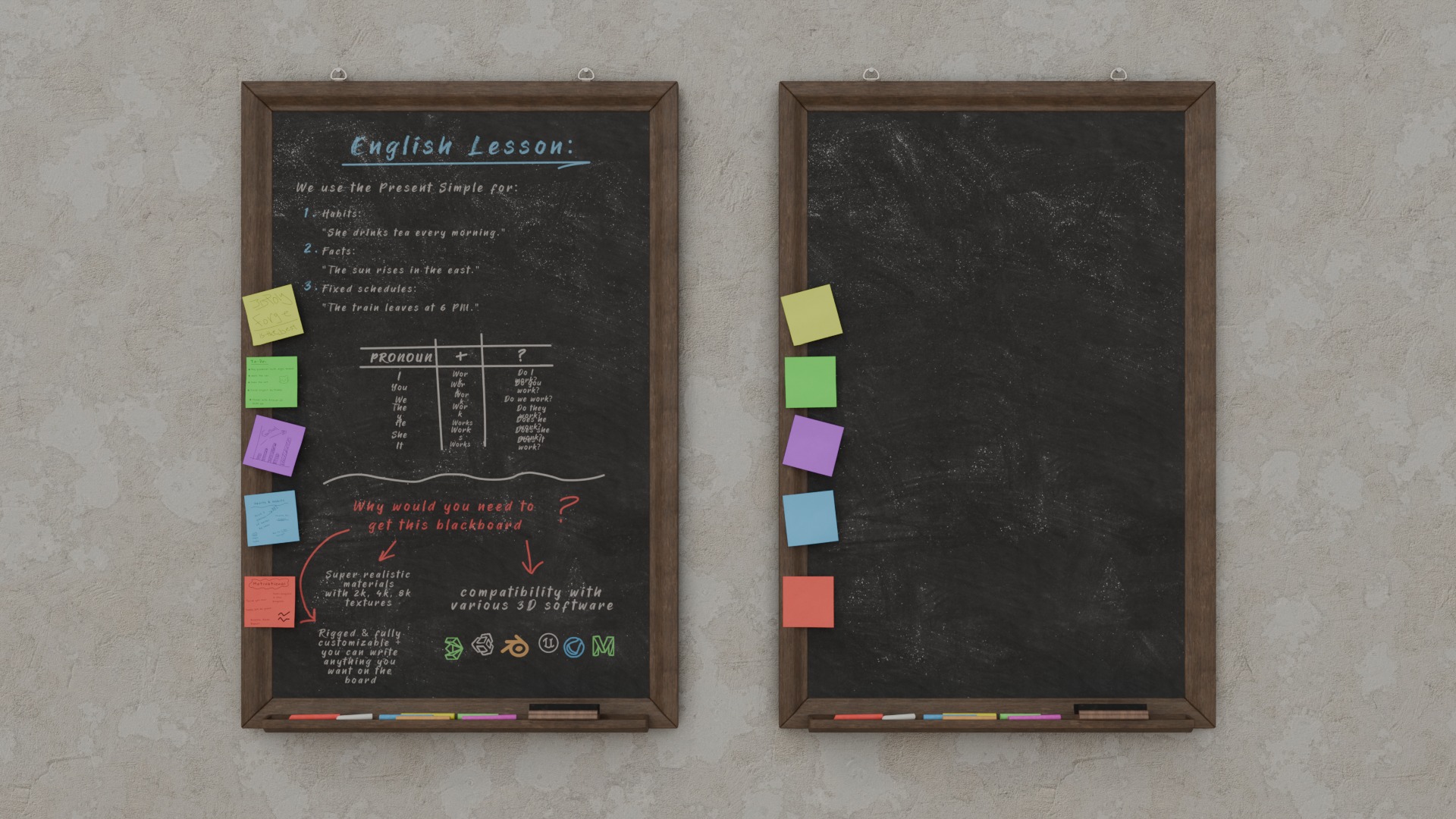 Designer Aesthetic Collection - Customizable Writing Boards _10