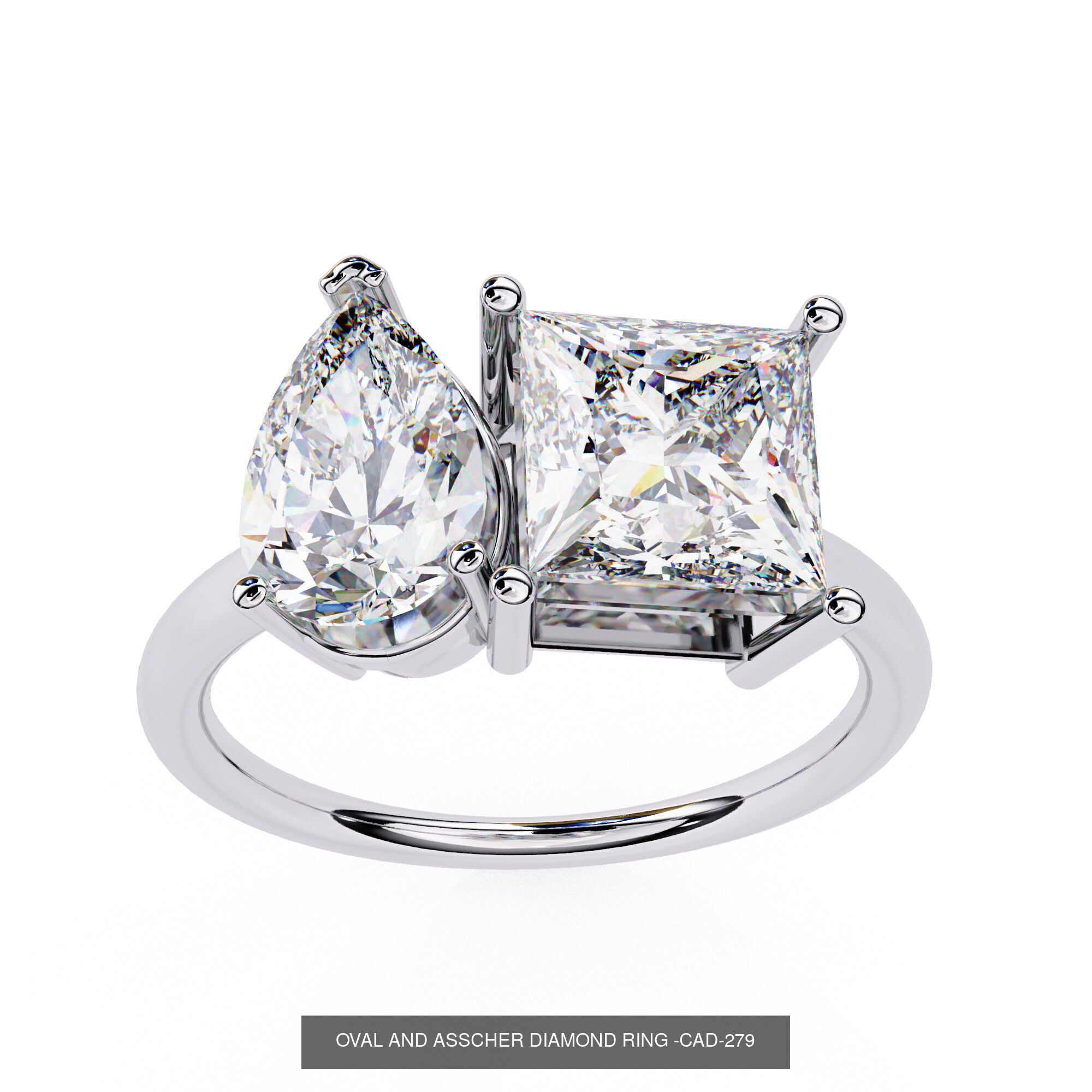 DIAMOND RING FOR EXPORT SELLER 3D Model Collection_75