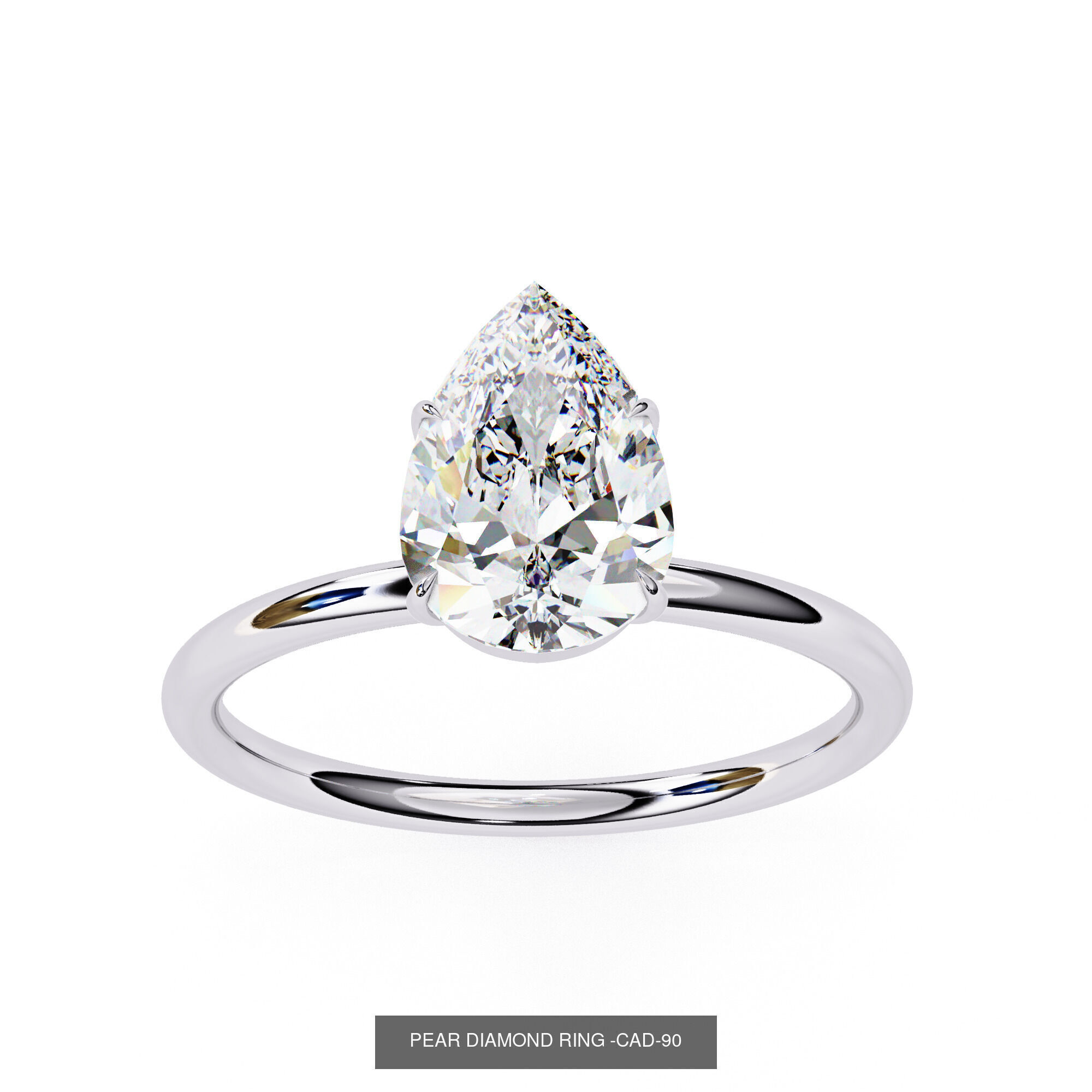 DIAMOND RING FOR EXPORT SELLER 3D Model Collection_33