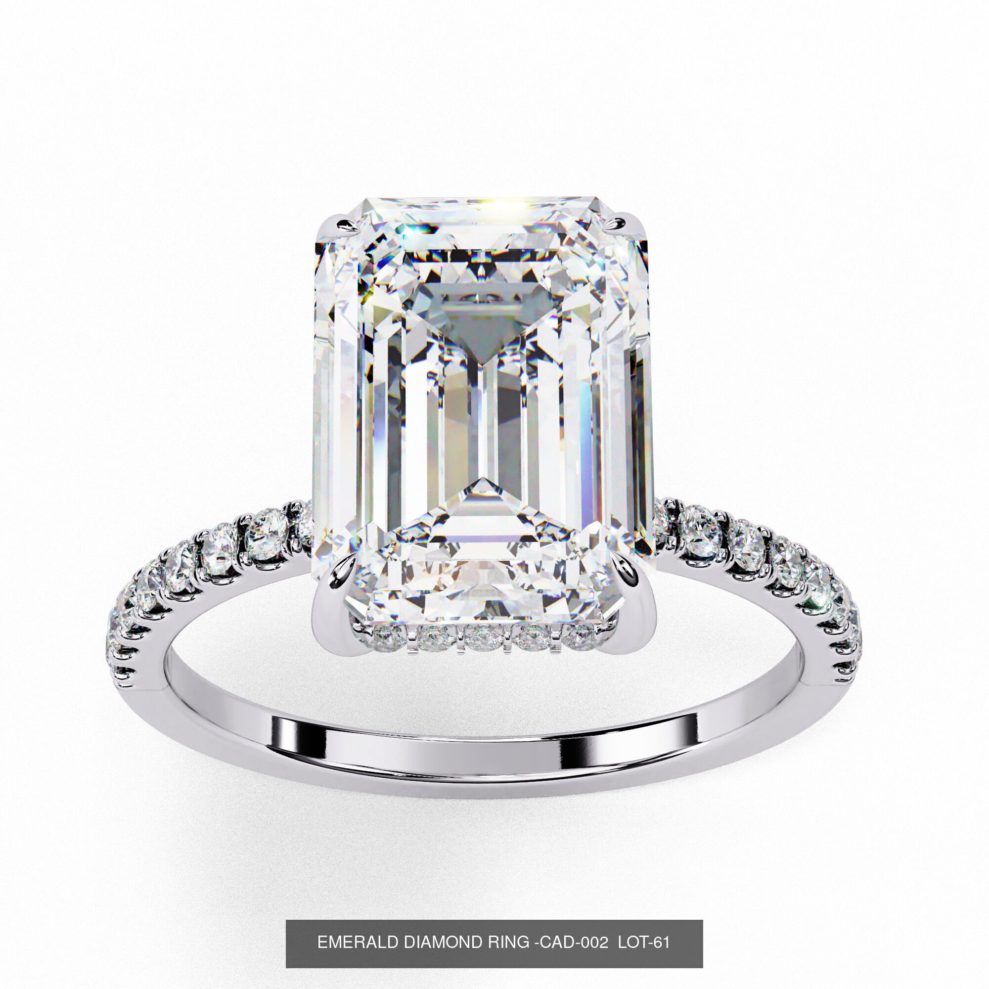 DIAMOND RING FOR EXPORT SELLER 3D Model Collection_9
