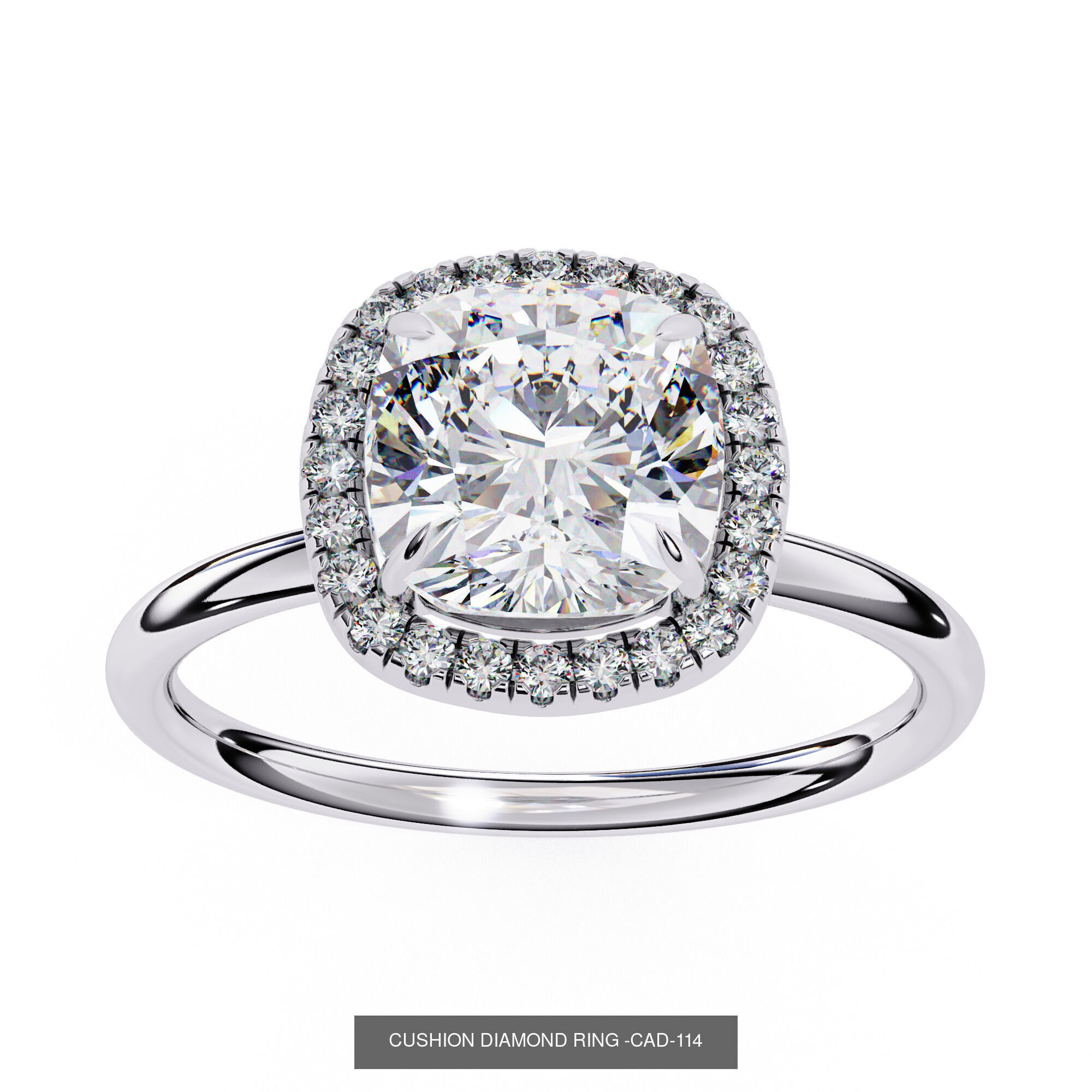 DIAMOND RING FOR EXPORT SELLER 3D Model Collection_42