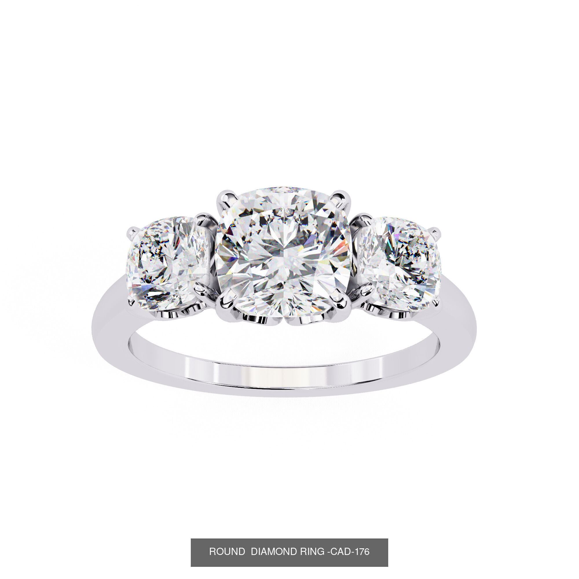 DIAMOND RING FOR EXPORT SELLER 3D Model Collection_63