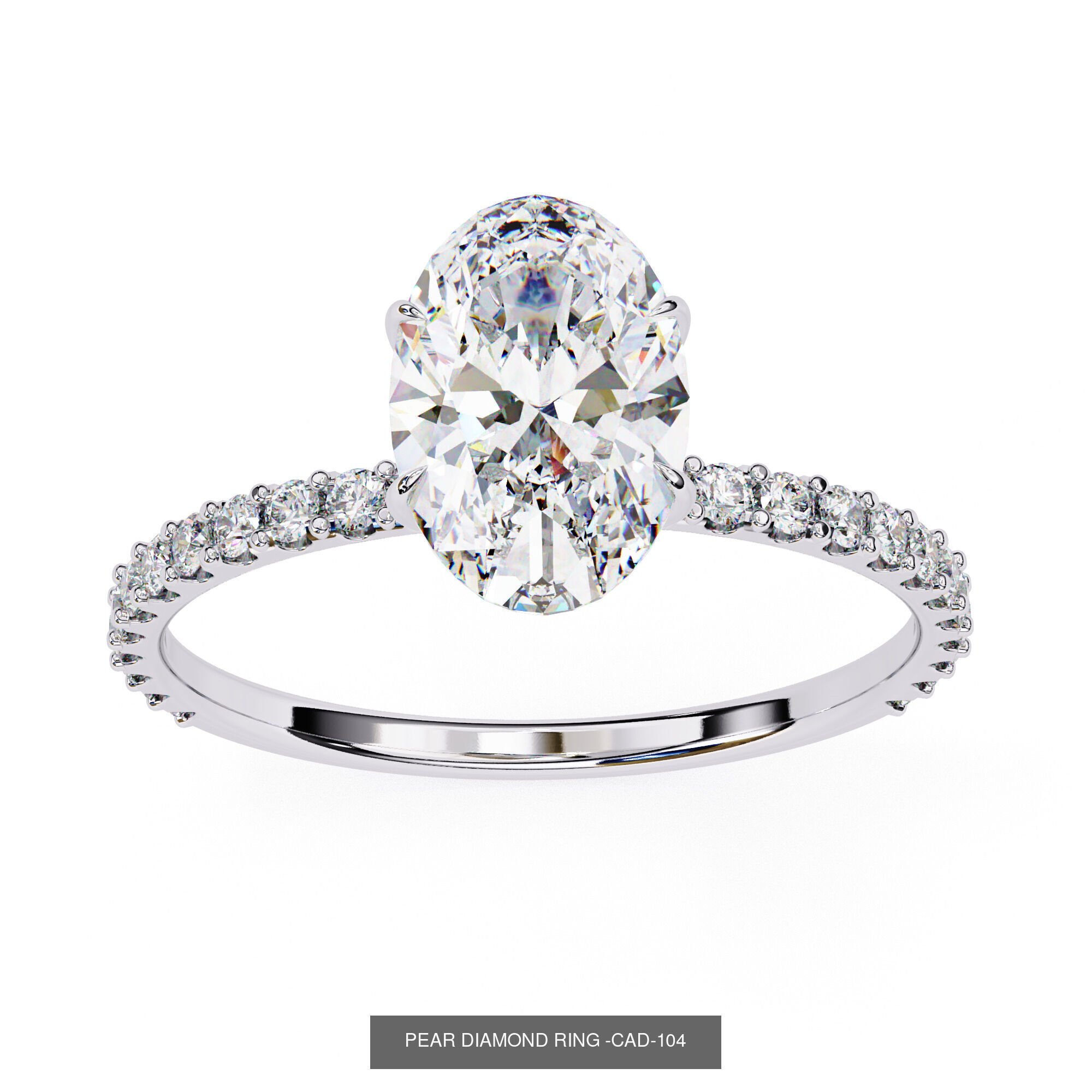 DIAMOND RING FOR EXPORT SELLER 3D Model Collection_39