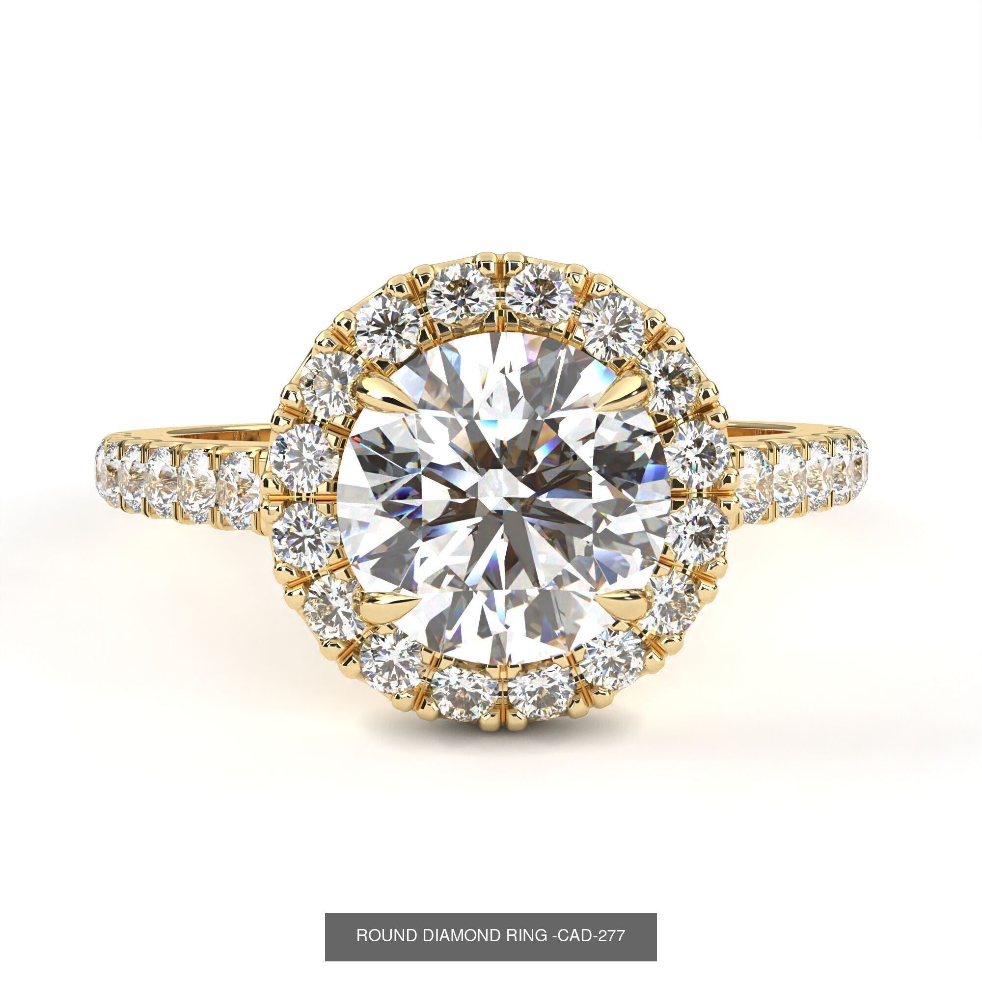 DIAMOND RING FOR EXPORT SELLER 3D Model Collection_73