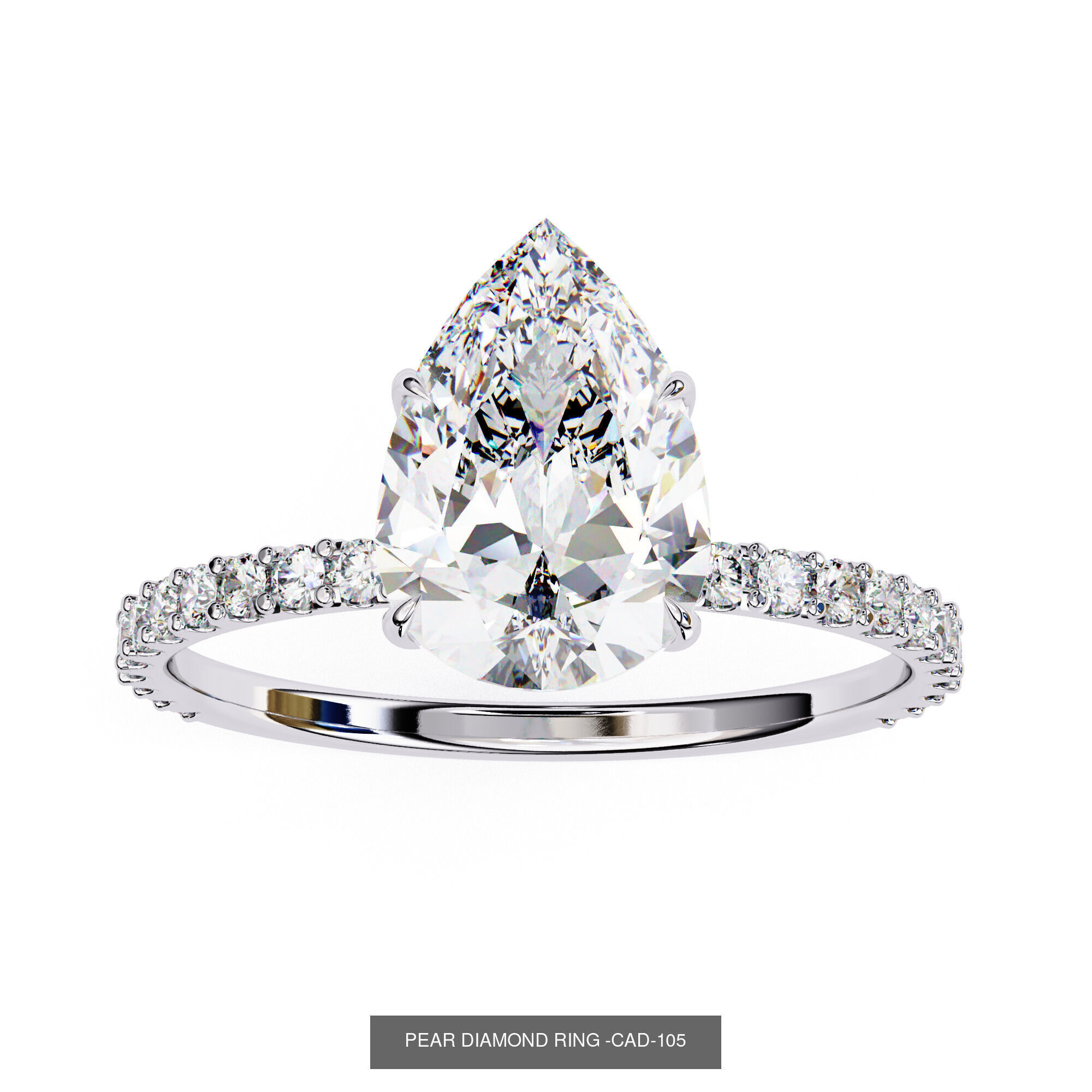 DIAMOND RING FOR EXPORT SELLER 3D Model Collection_40