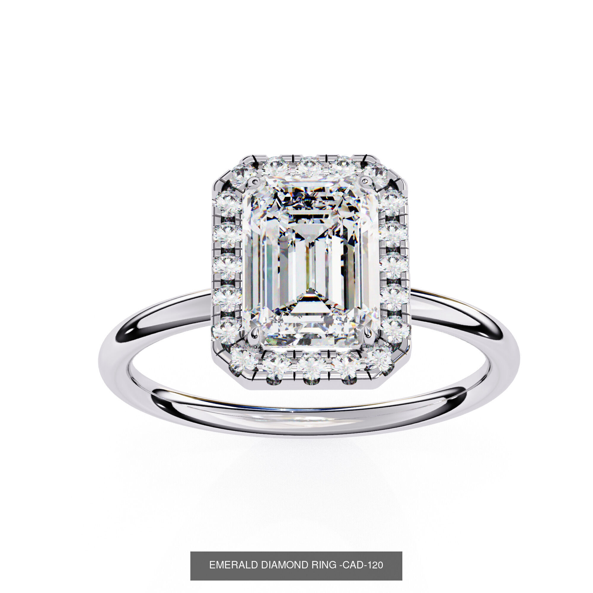 DIAMOND RING FOR EXPORT SELLER 3D Model Collection_48