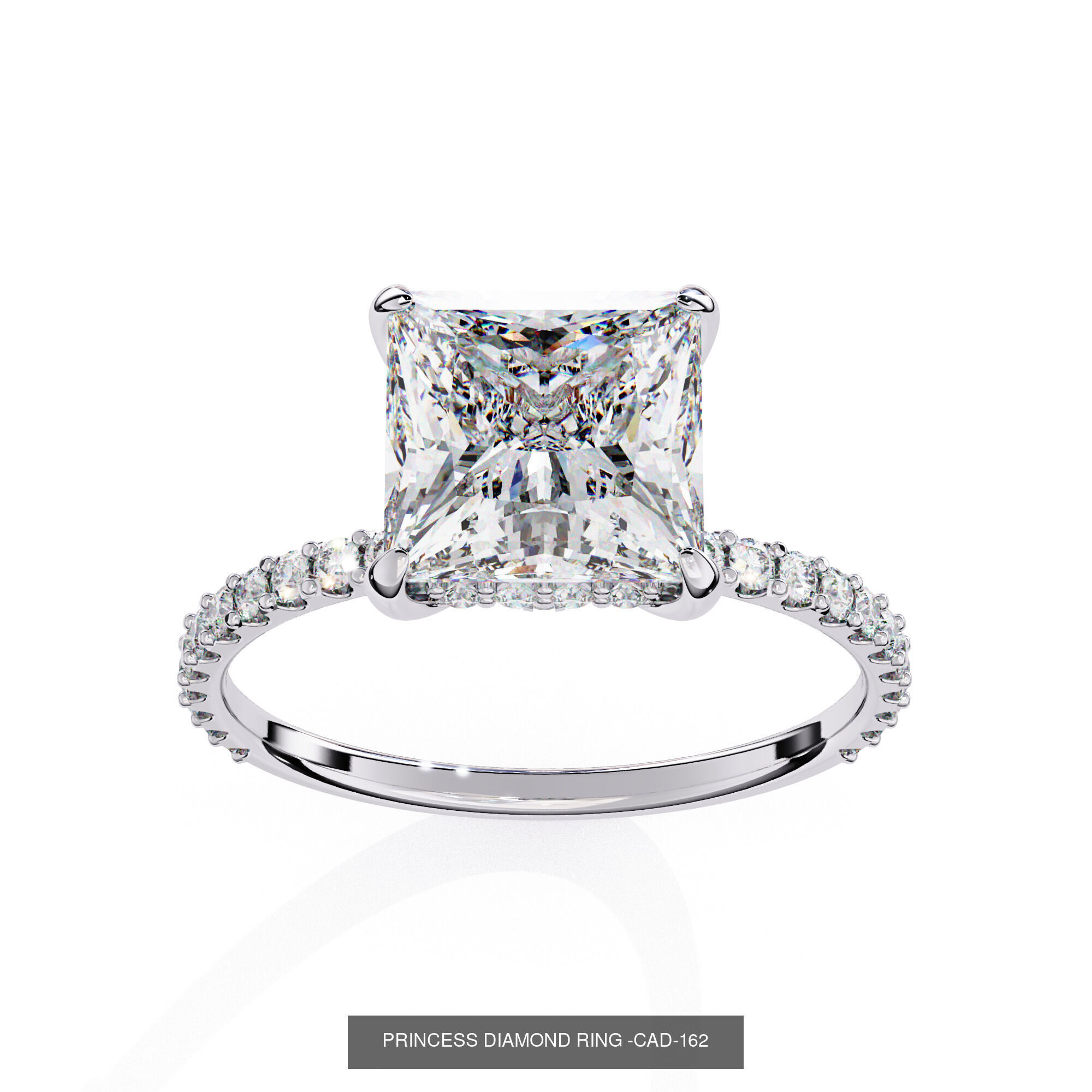 DIAMOND RING FOR EXPORT SELLER 3D Model Collection_57