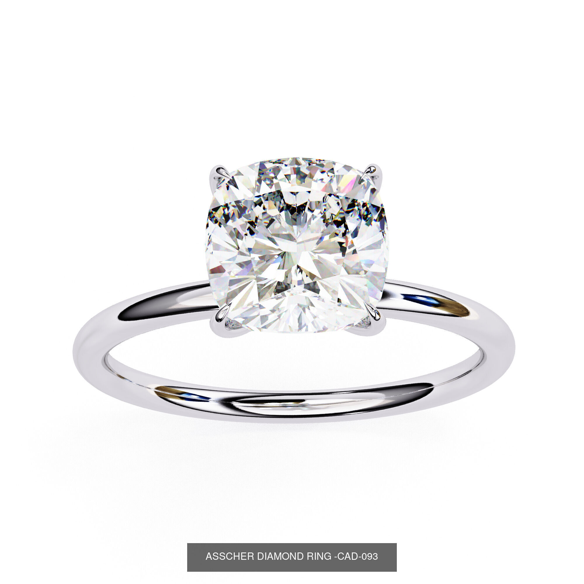 DIAMOND RING FOR EXPORT SELLER 3D Model Collection_36