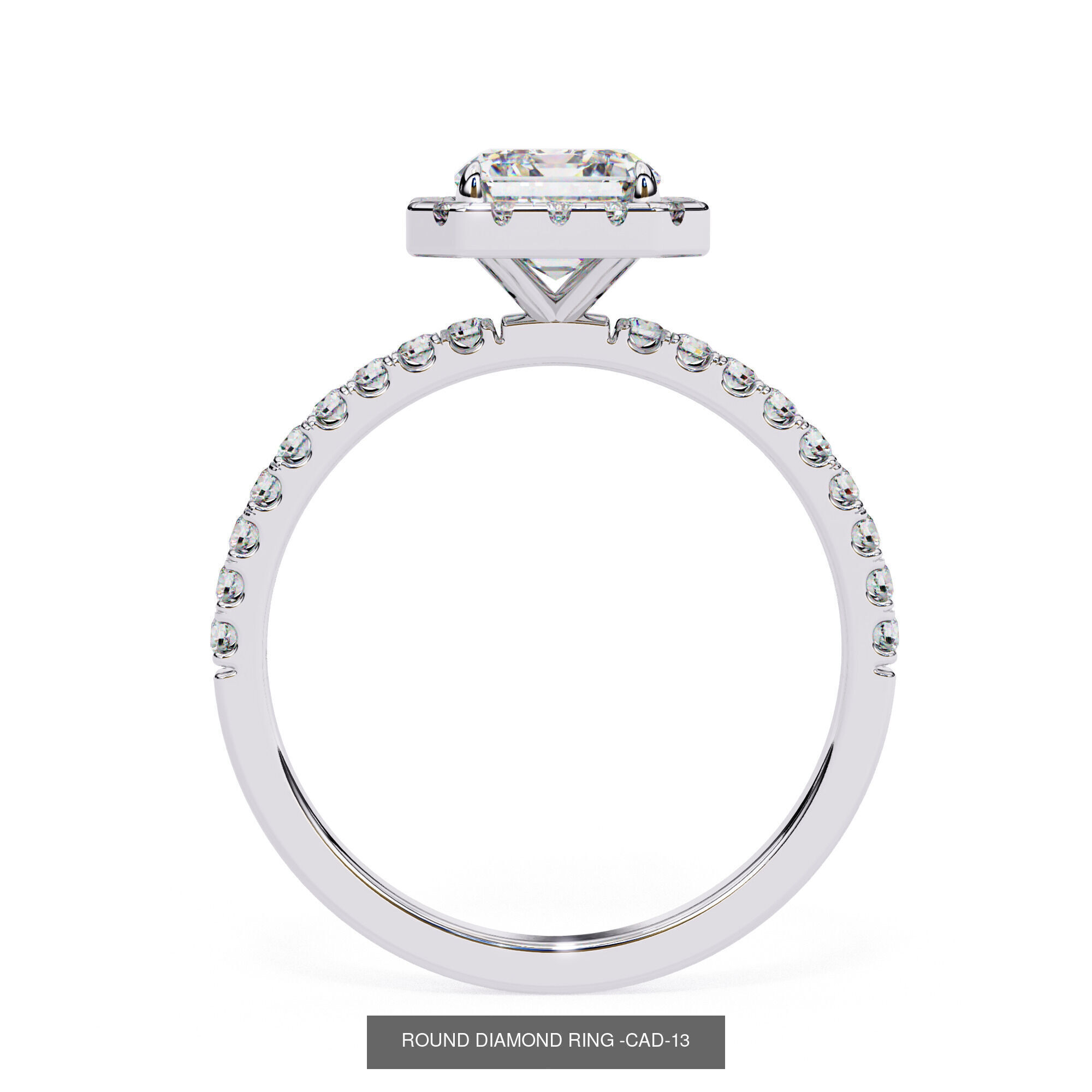 DIAMOND RING FOR EXPORT SELLER 3D Model Collection_21