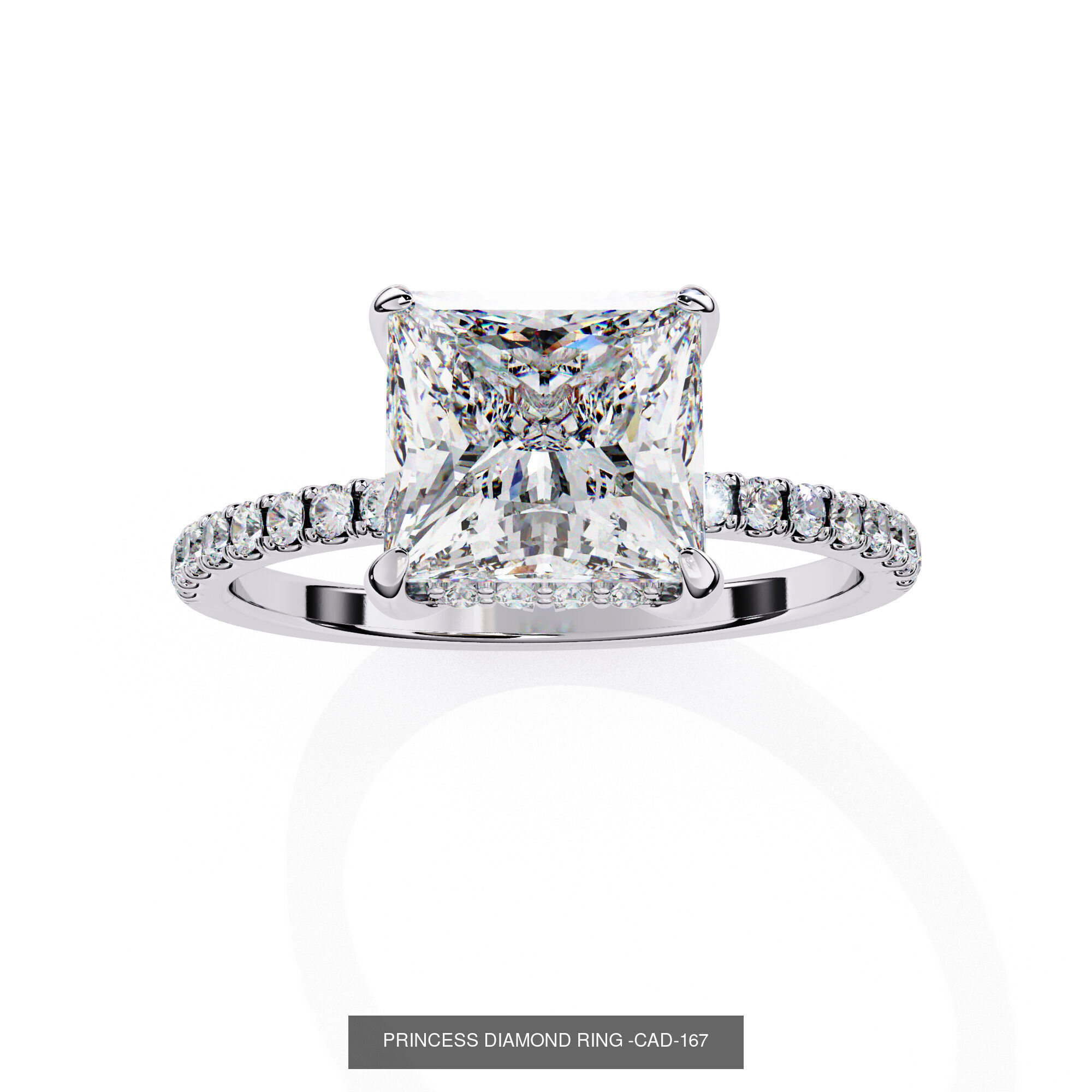 DIAMOND RING FOR EXPORT SELLER 3D Model Collection_59