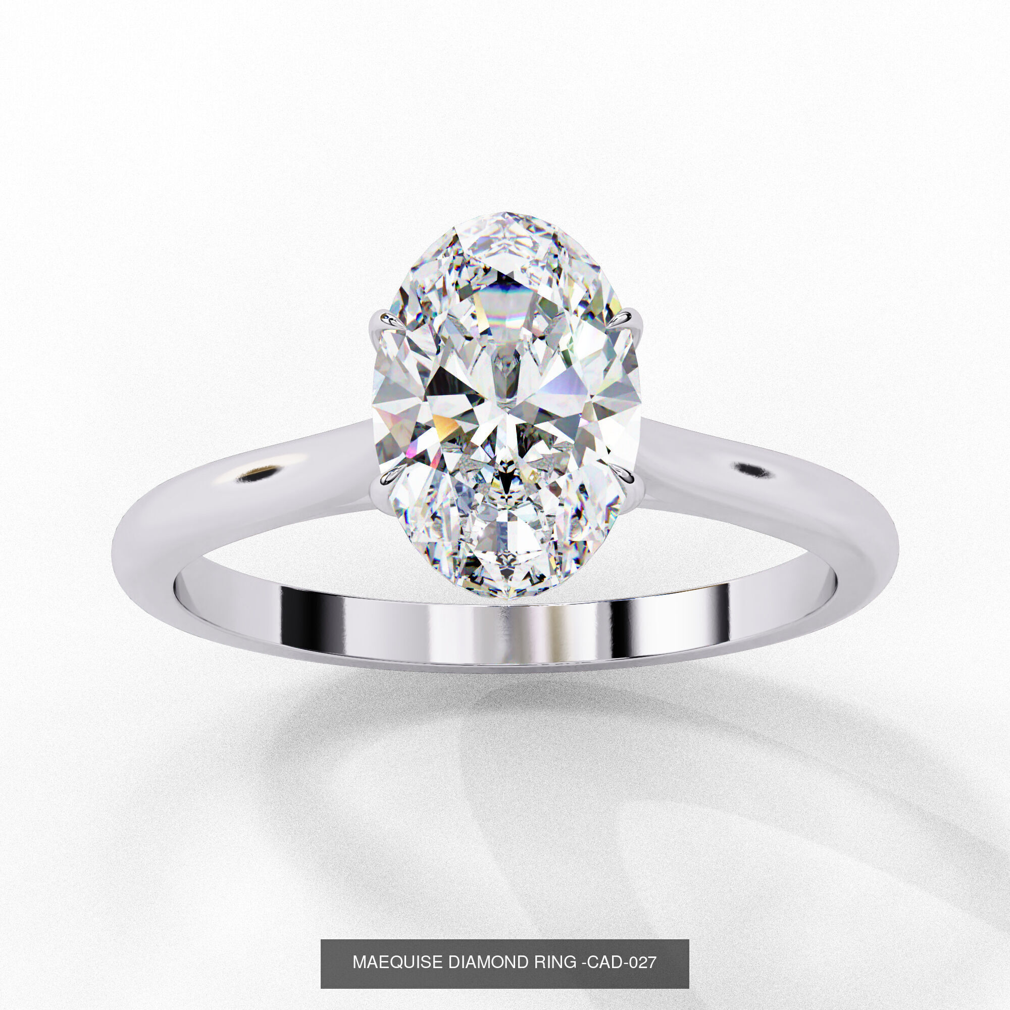 DIAMOND RING FOR EXPORT SELLER 3D Model Collection_24