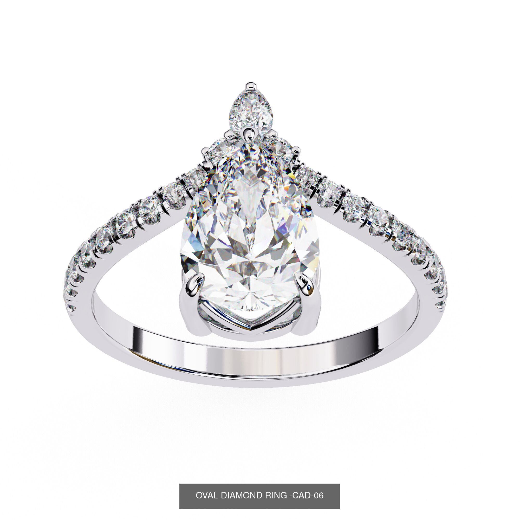 DIAMOND RING FOR EXPORT SELLER 3D Model Collection_69