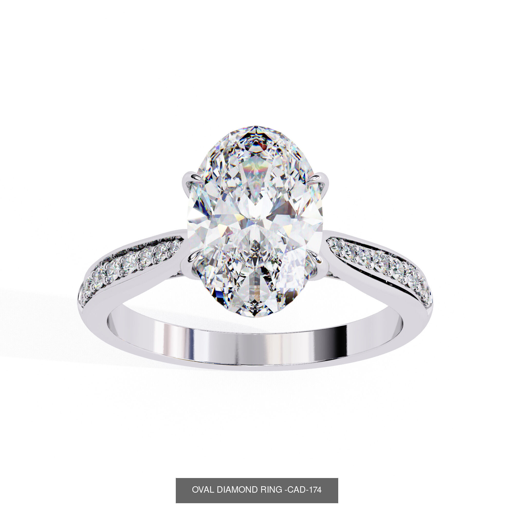 DIAMOND RING FOR EXPORT SELLER 3D Model Collection_61