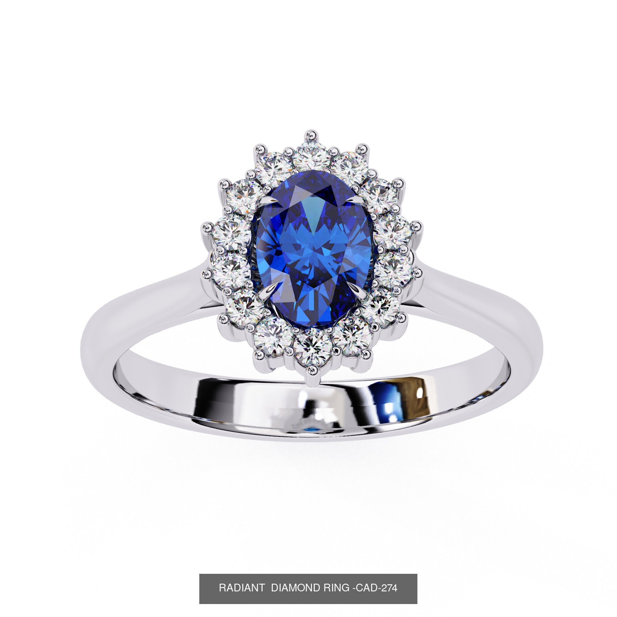 DIAMOND RING FOR EXPORT SELLER 3D Model Collection_71