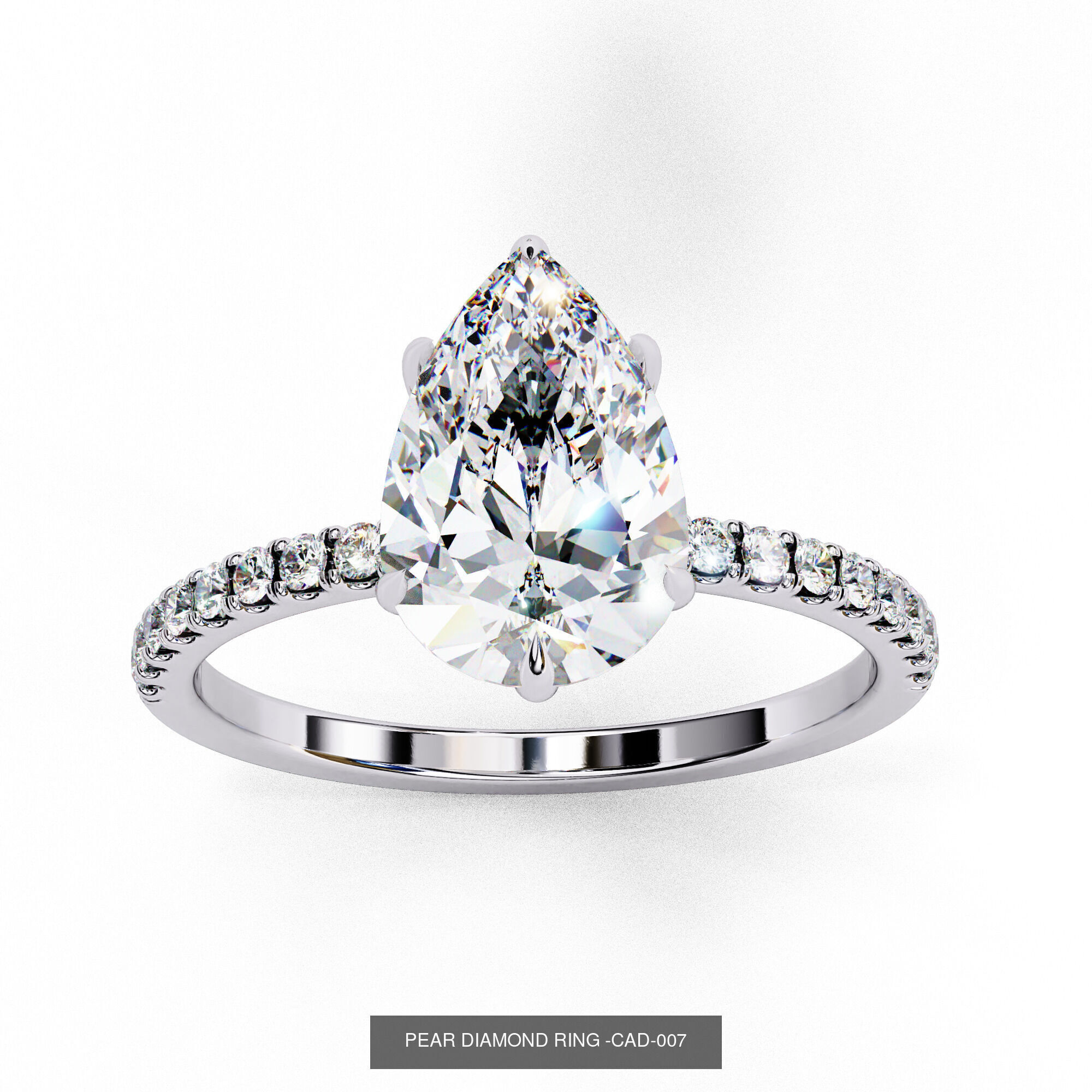 DIAMOND RING FOR EXPORT SELLER 3D Model Collection_16