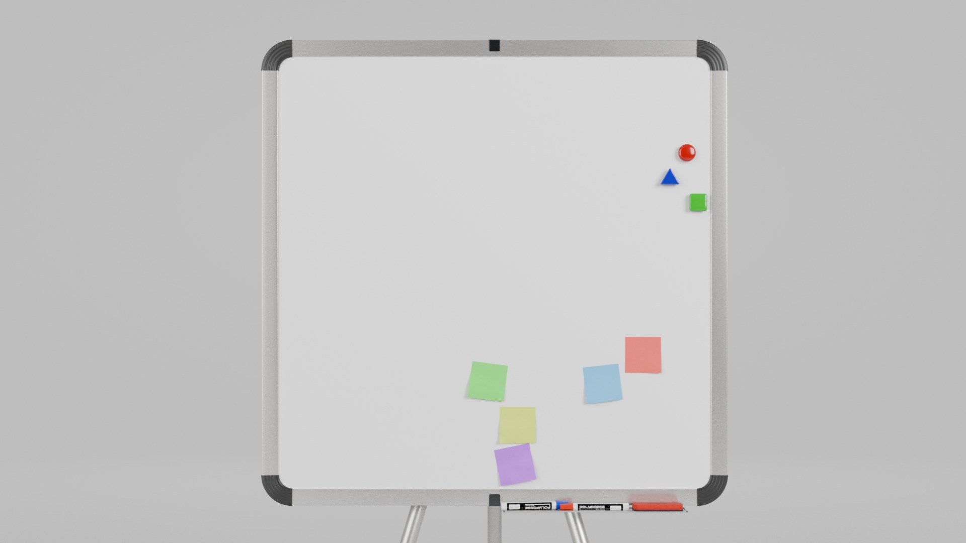 University Classroom Package - Customizable Writing Boards 3D Model Collection_29